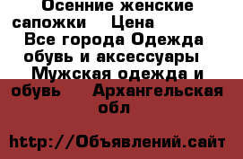 Осенние женские сапожки. › Цена ­ 2000.. - Все города Одежда, обувь и аксессуары » Мужская одежда и обувь   . Архангельская обл.